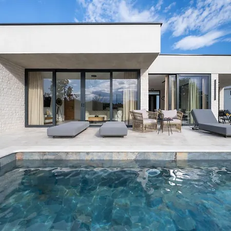 Sunset - Nature And Private Pool By 22estates بيت للعطل Santalezi